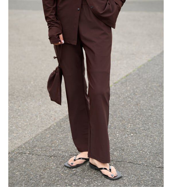 OUTDOOR PRODUCTS Usual Things「≪予約≫ACTIVE WEAR テレコ スリムイージー」|スラックス|