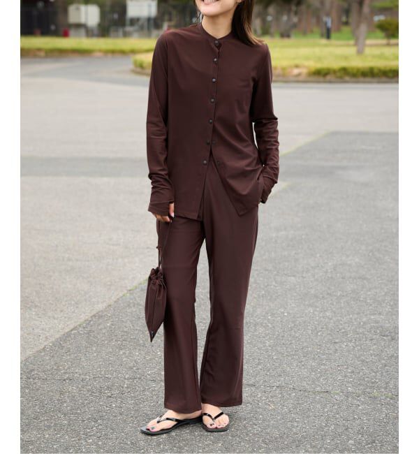 OUTDOOR PRODUCTS Usual Things「≪予約≫ACTIVE WEAR テレコ スリムイージー」|スラックス|