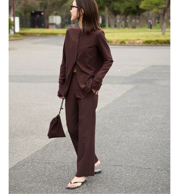 OUTDOOR PRODUCTS Usual Things「≪予約≫ACTIVE WEAR テレコ スリムイージー」|スラックス|