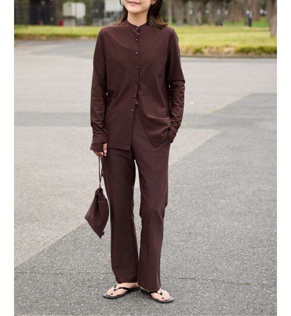 OUTDOOR PRODUCTS Usual Things「≪予約≫ACTIVE WEAR テレコ スリムイージー」|スラックス|