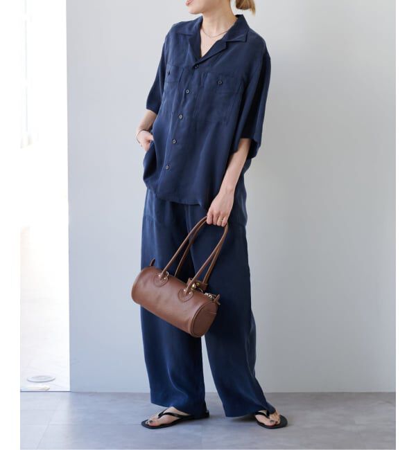 OUTDOOR PRODUCTS Usual Things「≪予約≫キュプラステッチワークドロストパンツ セットアップ対応」|スラックス|