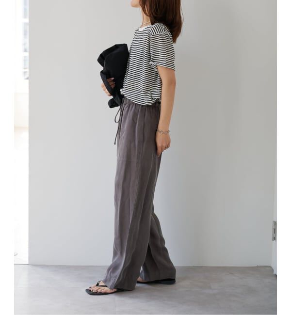 OUTDOOR PRODUCTS Usual Things「≪予約≫キュプラステッチワークドロストパンツ セットアップ対応」|スラックス|