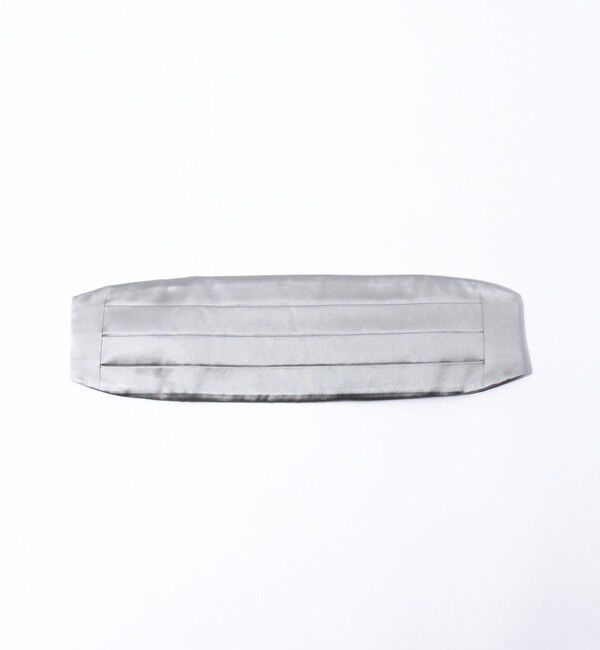 TOMORROWLAND GOODS「TOMORROWLAND シルク ソリッドカマーバンド」|その他|グレー