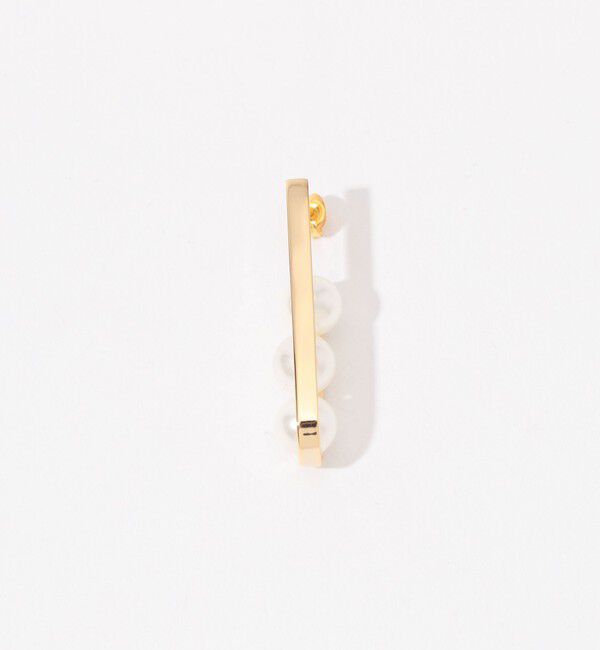 TOMORROWLAND GOODS「【別注】januka 3シェルパールピアス」|ピアス|