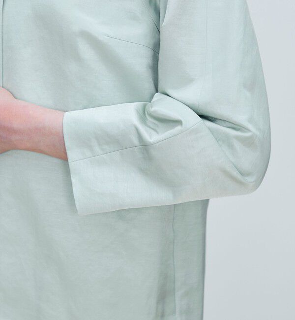 TOMORROWLAND collection「スパークツイル コクーンコート」|ノーカラーコート|