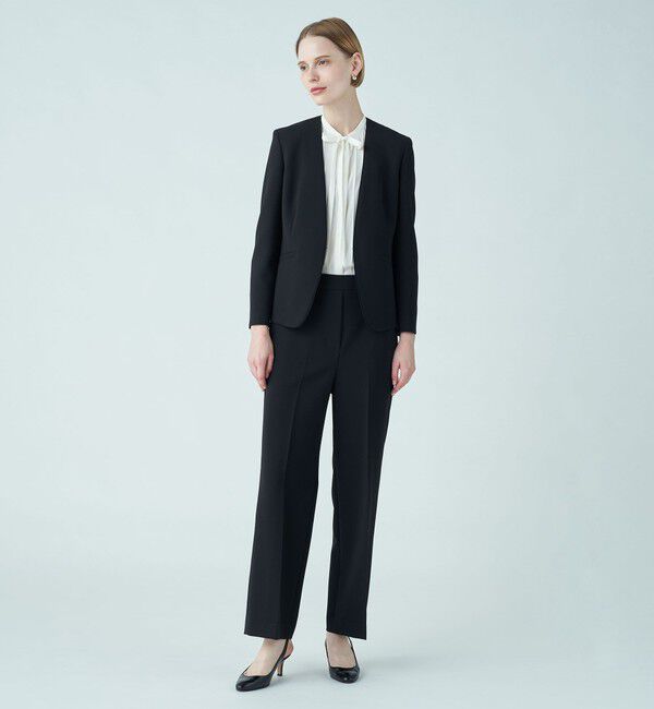 Ballsey「ドライダブルクロス ノーカラージャケット」|ノーカラージャケット|