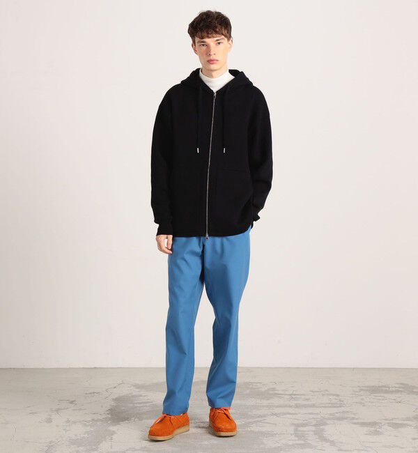 CABaN「CABaN コットンカシミヤ ジップパーカ」|ニット・セーター|