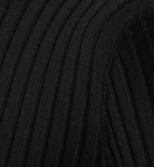 TOMORROWLAND collection「カシミヤシルクリブ クルーネックプルオーバー」|ニット・セーター|