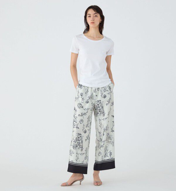 TOMORROWLAND collection「ファインコットン ラウンドネックプルオーバー」|Tシャツ・カットソー|