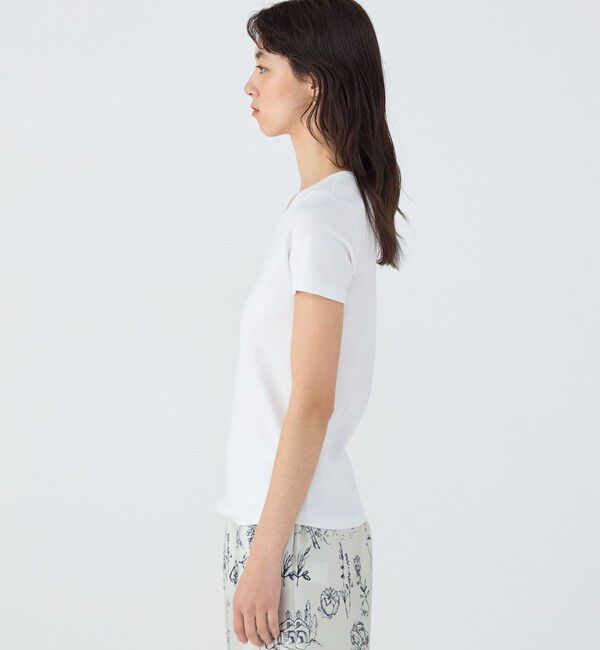 TOMORROWLAND collection「ファインコットン ラウンドネックプルオーバー」|Tシャツ・カットソー|