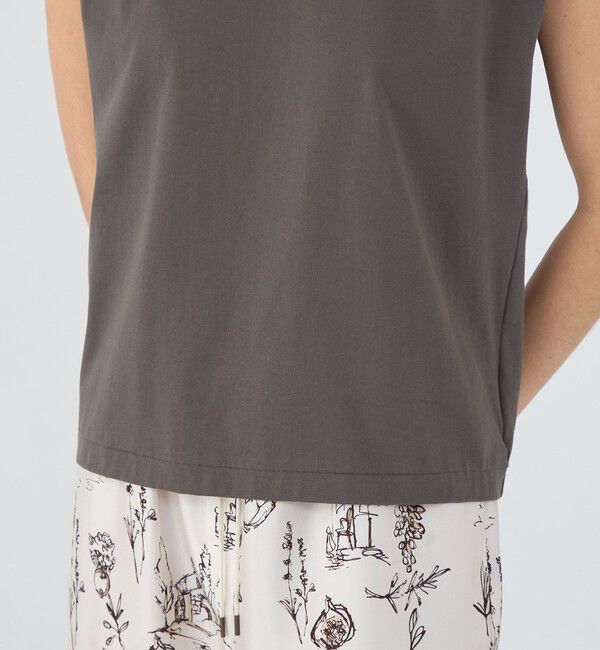 TOMORROWLAND collection「スーピマコットンジャージー フレンチスリーブプルオーバー」|Tシャツ・カットソー|