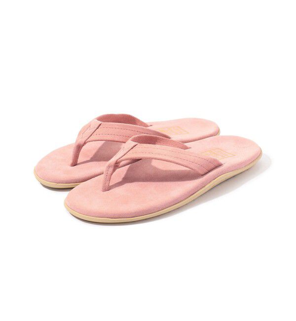TOMORROWLAND GOODS「ISLAND SLIPPER PT203 スエードトングサンダル」|サンダル|33 ピンク