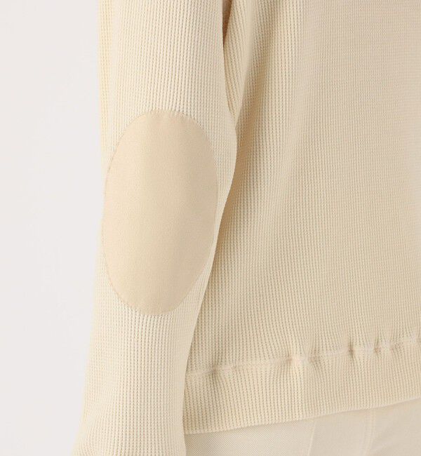 GALERIE VIE「ウールコットンワッフル ラウンドネックプルオーバー」|Tシャツ・カットソー|