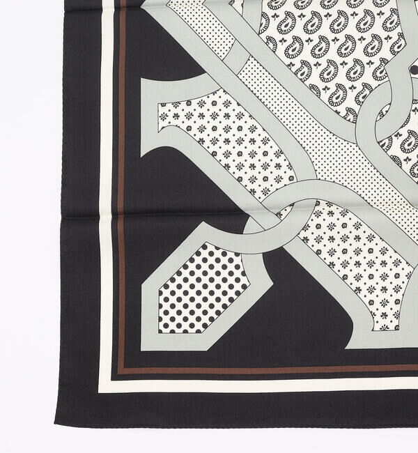 TOMORROWLAND GOODS「TOMORROWLAND シルクプリント スカーフ」|バンダナ・スカーフ|