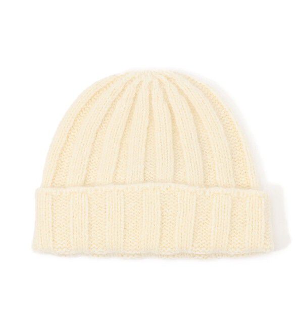 JAMES PERSE「テクスチャードカシミヤビーニー ALTC0509」|ニット帽|13 オフホワイト
