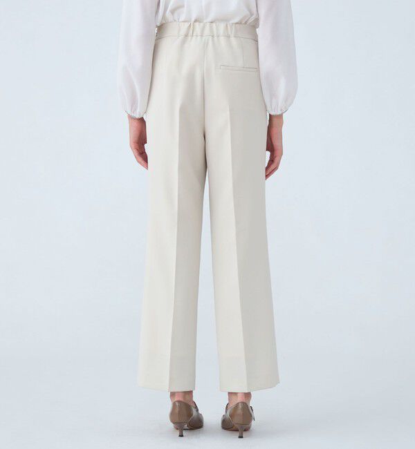 Ballsey「ドライダブルクロス セミワイドフレアパンツ」|スラックス|