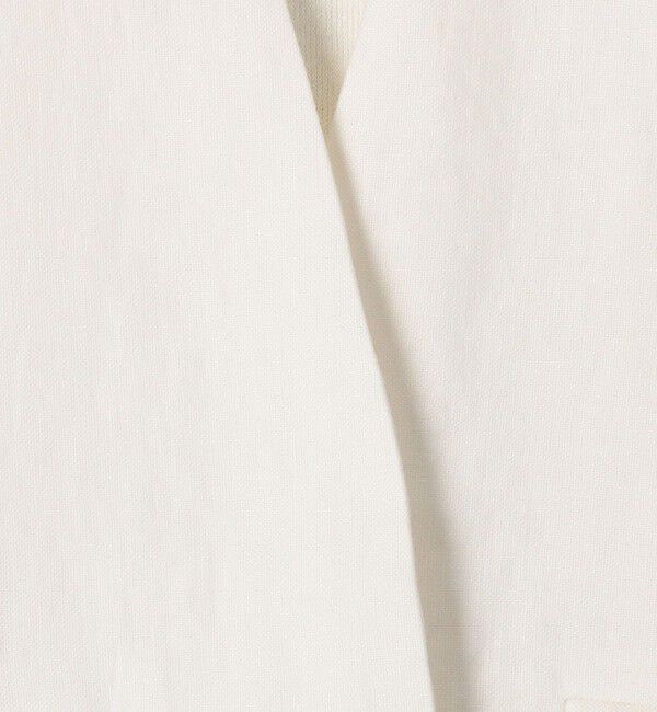 DES PRES「リネンファブリックコンビ ショートジレ」|ベスト・ジレ|