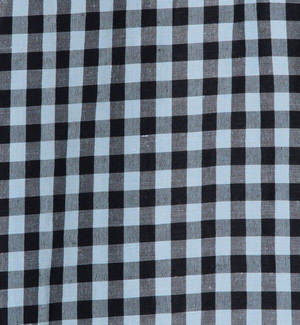 GALERIE VIE「リネンキュプラコンパクト ワイドクロップドパンツ」|その他|