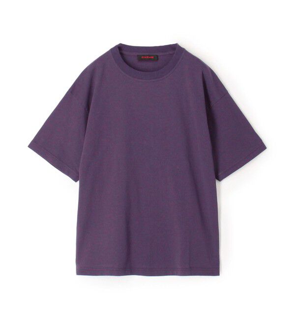 CABaN「CABaN ドライスビンコットン ハーフスリーブTシャツ」|Tシャツ・カットソー|79 ダークパープル