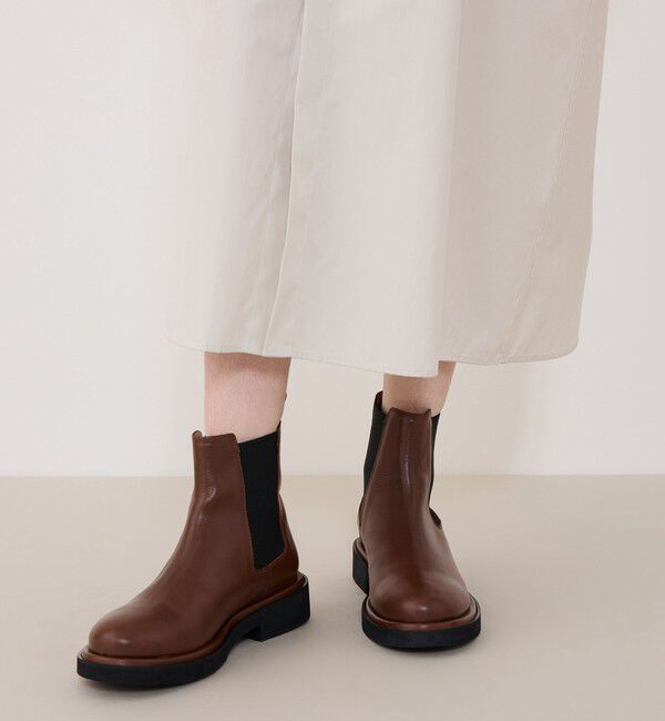 TOMORROWLAND GOODS「GALERIE VIE ボリュームショートブーツ」|ショートブーツ|
