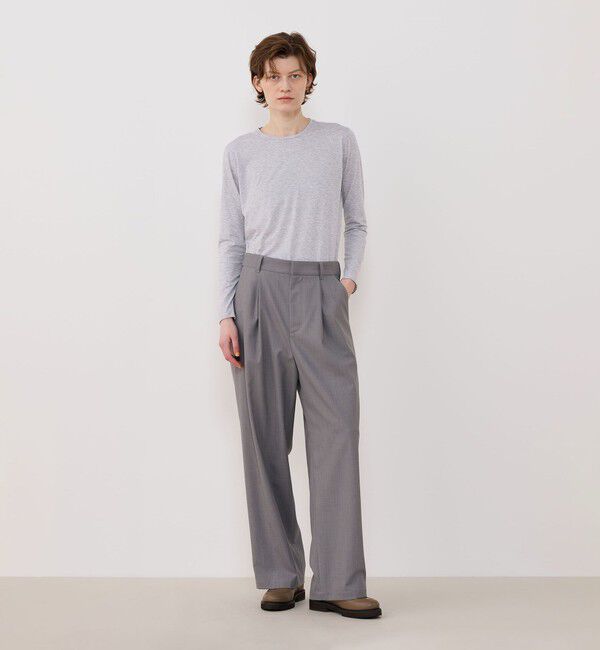 GALERIE VIE「スムージーコットン クルーネックプルオーバー」|Tシャツ・カットソー|