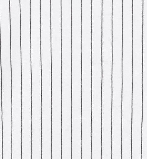 CABaN「CABaN コットンブロード ピンストライプバンドカラーシャツ」|シャツ・ブラウス|