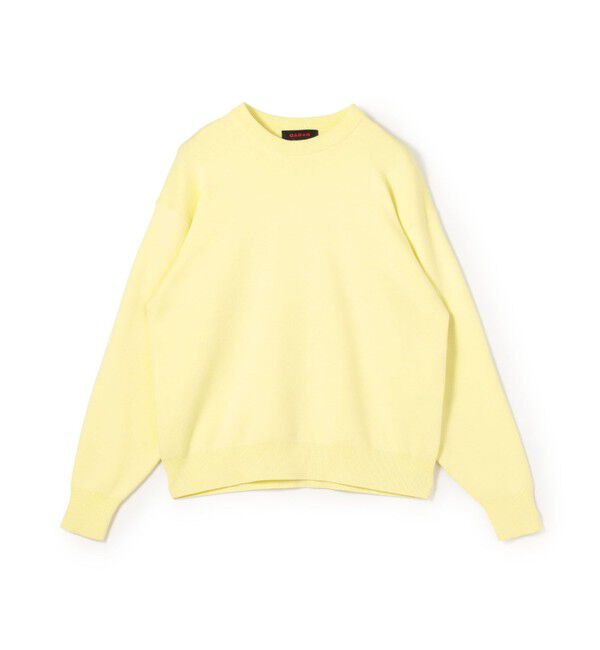 CABaN「CABaN コットンカシミヤ クルーネックプルオーバー」|ニット・セーター|23 ライトイエロー