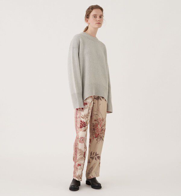 GALERIE VIE「レーヨンサテンプリント パジャマパンツ」|その他|