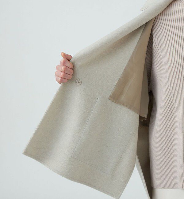 Ballsey「プレミアムウールリバー オープンカラーショートコート」|その他|