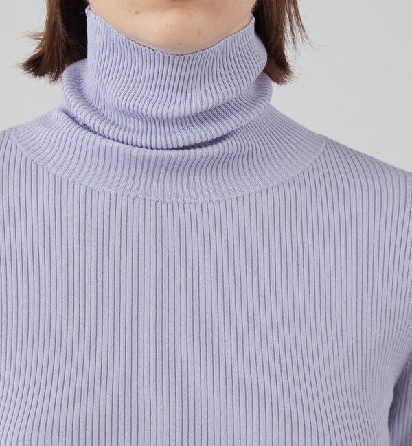Ballsey「スーパーエクストラファインウールリブ タートルネックプルオーバー」|ニット・セーター|