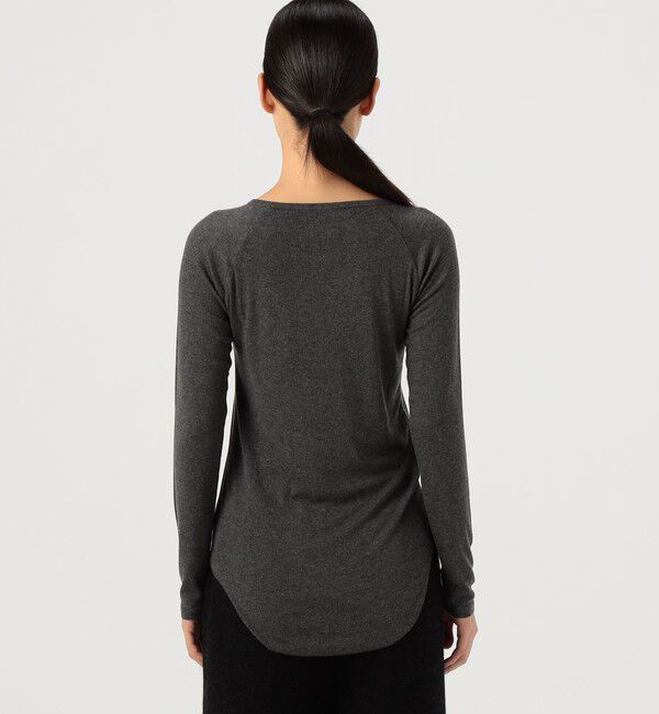 GALERIE VIE「レーヨンカシミヤジャージー クルーネックプルオーバー」|Tシャツ・カットソー|