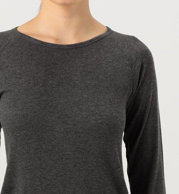 GALERIE VIE「レーヨンカシミヤジャージー クルーネックプルオーバー」|Tシャツ・カットソー|