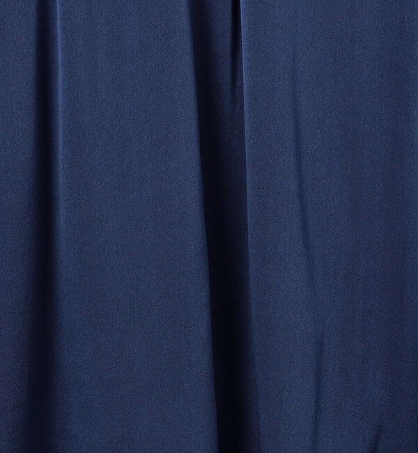 TOMORROWLAND collection「ウォッシャブルサテン ループラグランブラウス」|シャツ・ブラウス|