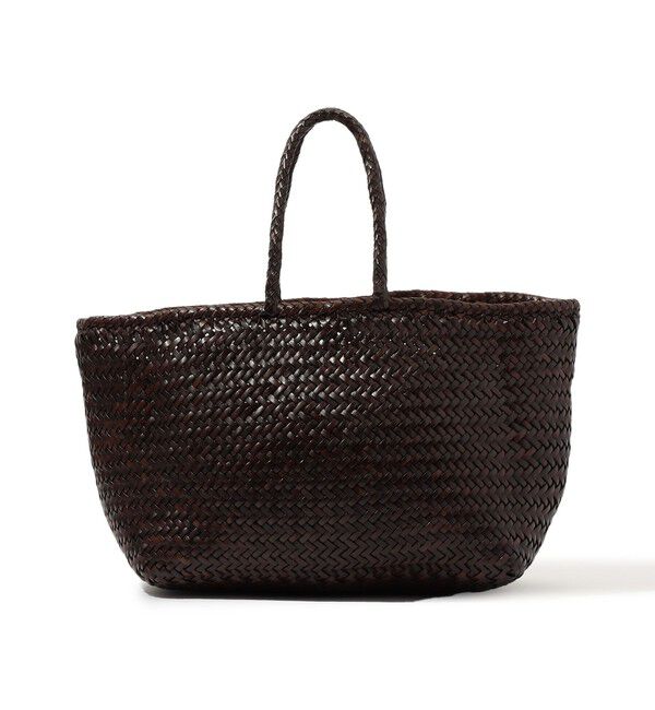 TOMORROWLAND GOODS「dragon DIFFUSION TRIPLE JUMP BASKETトートバッグ」|トートバッグ|49 ダークブラウン