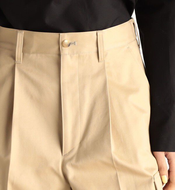 Edition「コットンチノ ポケットハーフパンツ」|チノ|