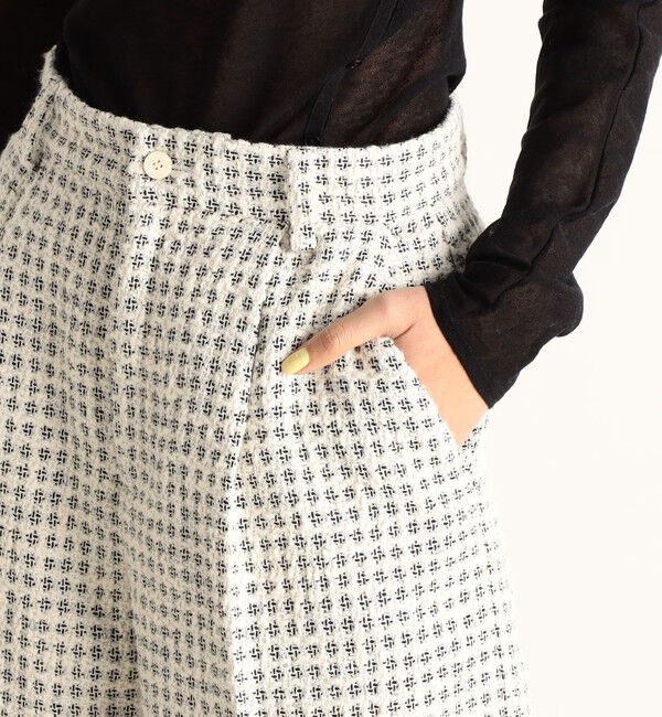 Edition「ツイードハーフパンツ」|キュロット|