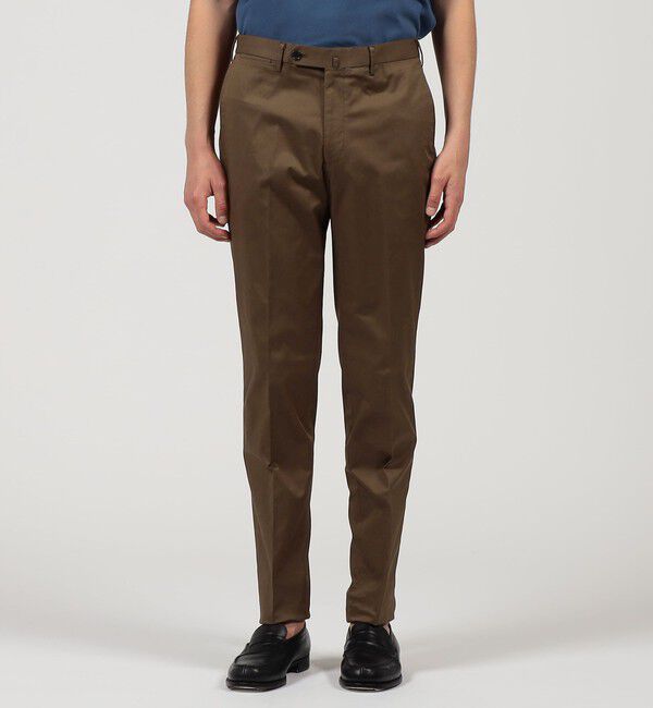 TOMORROWLAND MENS「アイスコットンチノ スリムパンツ」|チノ|