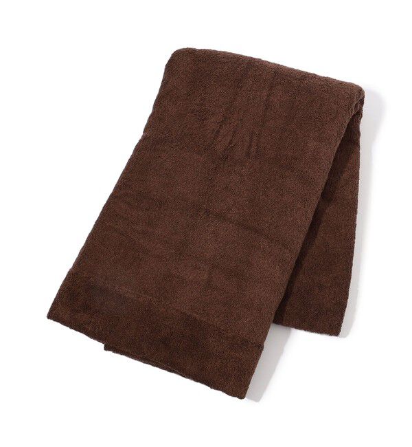 TOMORROWLAND HOME「コットンヘンプタオルケット」|タオル|49 ダークブラウン