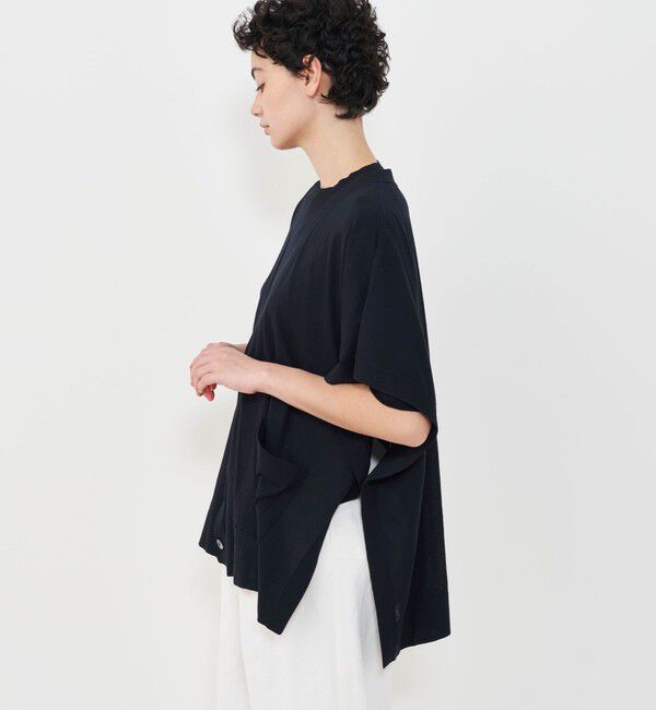 GALERIE VIE「クレープコットン Vネックカーディガン」|カーディガン|