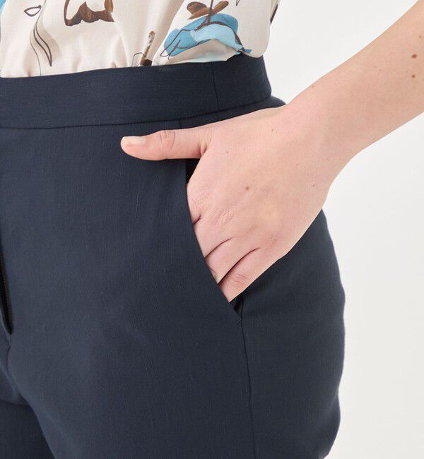 TOMORROWLAND collection「ハイパワーストレッチ バックスリットテーパードパンツ」|その他|