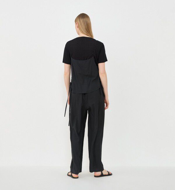 GALERIE VIE「シルクサンドウォッシュ サロペット」|オールインワン|