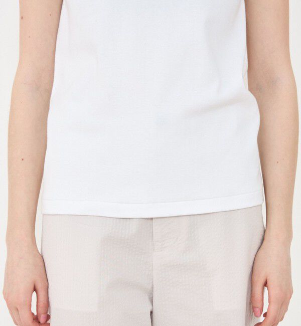 GALERIE VIE「ソフトジャージーリブ ノースリーブプルオーバー」|タンクトップ|