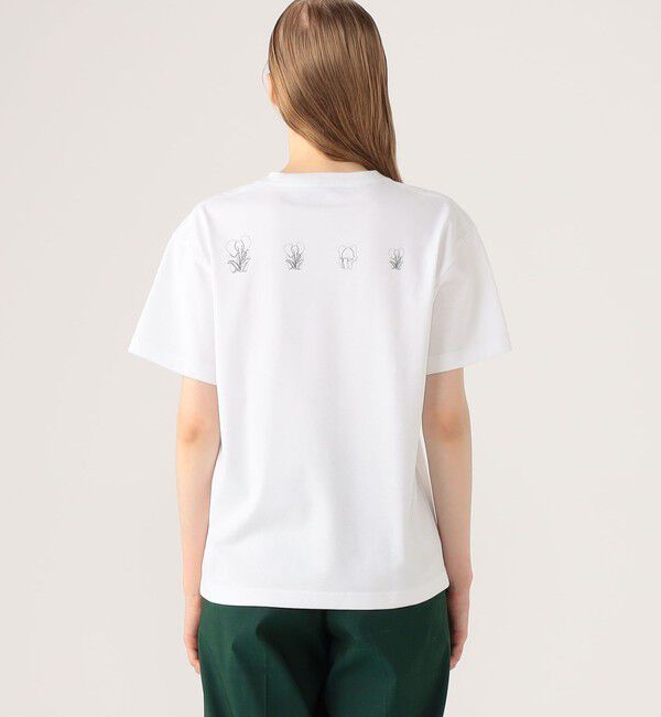 CABaN「ドライスビンコットン ELEPHANTマーチエンブロイダリーTシャツ」|Tシャツ・カットソー|