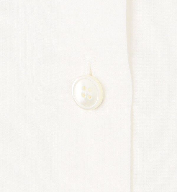 Ballsey「シアーリネン Vテールシャツ」|シャツ・ブラウス|