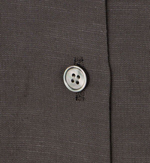 Ballsey「シアーリネン Vテールシャツ」|シャツ・ブラウス|