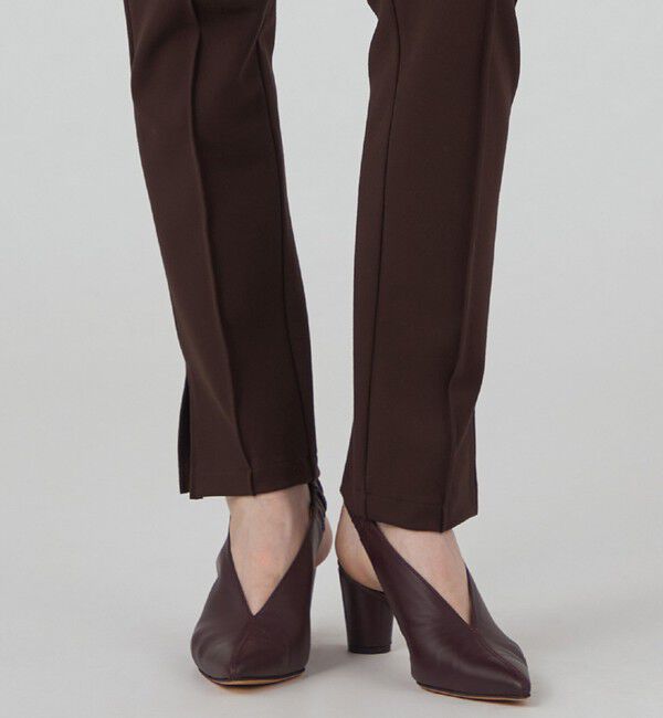 MACPHEE「レーヨンナイロン ピンタックレギンス」|レギンス・スパッツ|