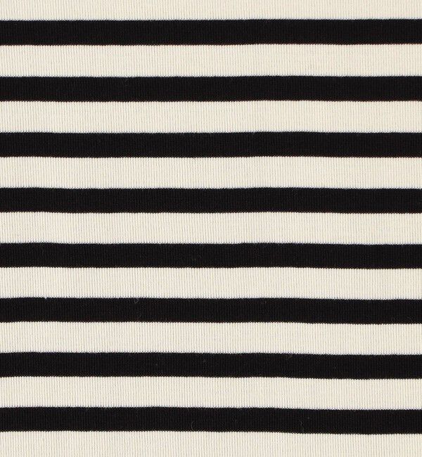 TOMORROWLAND collection「コットンフライスボーダー ロングスリーブプルオーバー」|Tシャツ・カットソー|