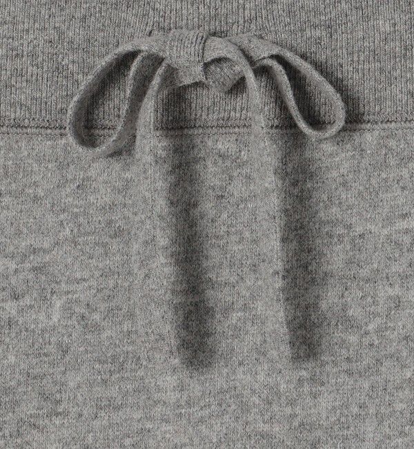 GALERIE VIE「ウールコットンバックパイル Iラインスカート」|タイト|