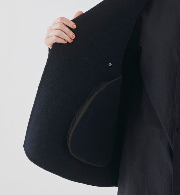 GALERIE VIE「ウールカシミヤダブルフェイス Pコート」|ピーコート|