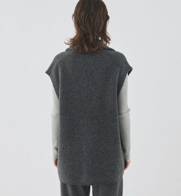 GALERIE VIE「ラムズウール スリーブレスダブルジャケット」|ベスト・ジレ|